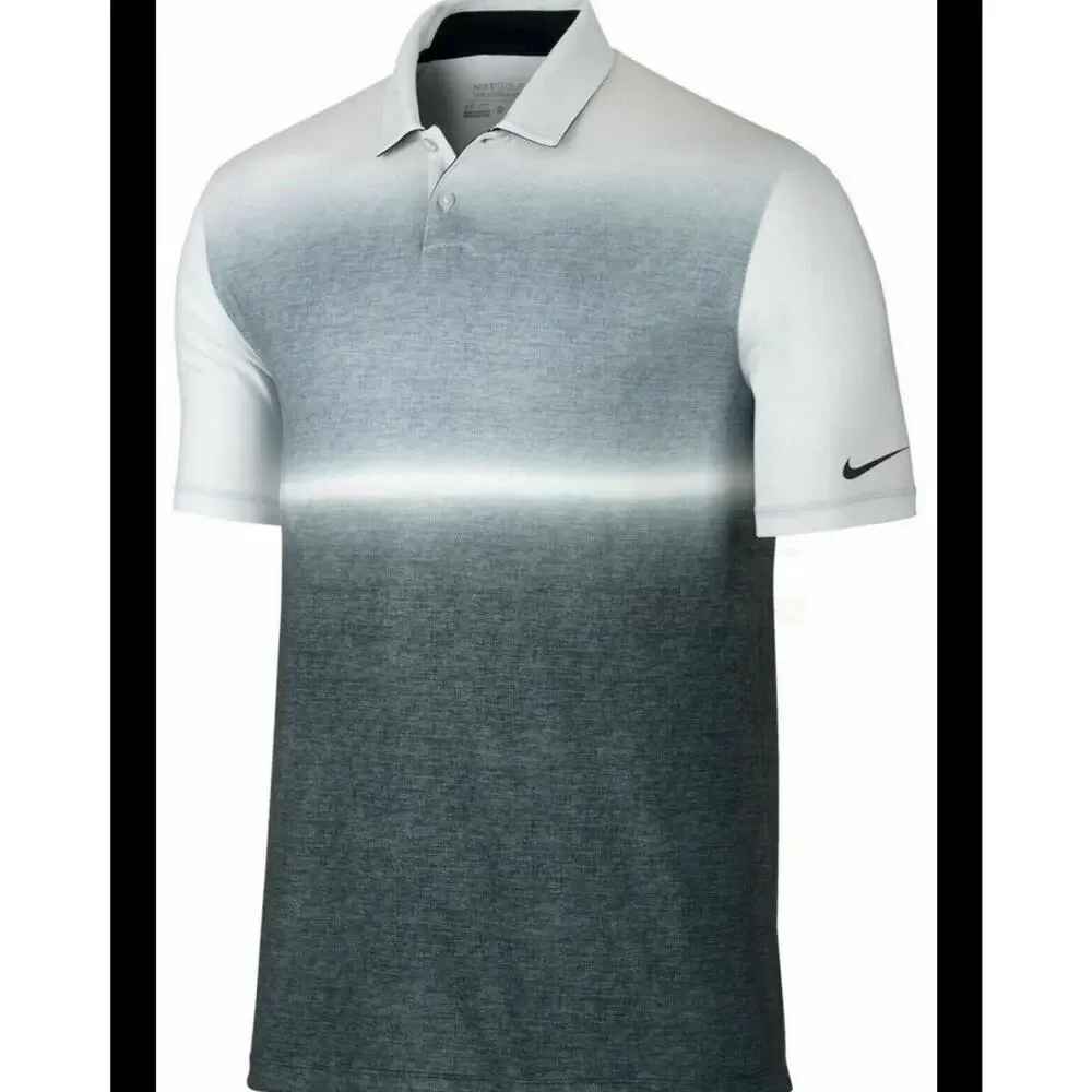 RARE / NIKE Mobility Gradient SIZE‎ SMALL GOLF Polo Shirt MSRP $ 80.00